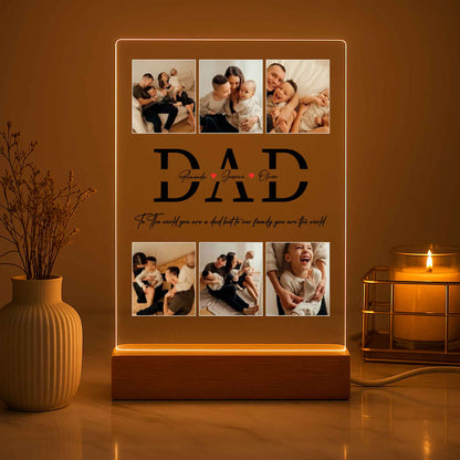 Personalized Dad Photo Gift – Custom Father’s Day Keepsake from Kids