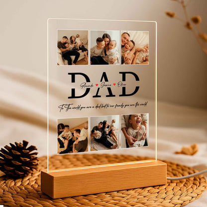 Personalized Dad Photo Gift – Custom Father’s Day Keepsake from Kids
