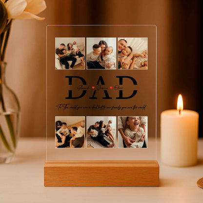 Personalized Dad Photo Gift – Custom Father’s Day Keepsake from Kids