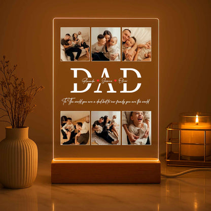 Personalized Dad Photo Gift – Custom Father’s Day Keepsake from Kids