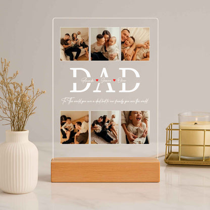 Personalized Dad Photo Gift – Custom Father’s Day Keepsake from Kids