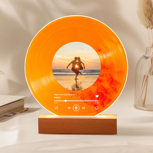 Custom Birthday Vinyl – Photo + Your Song, Personalized Gift for Couples & Friends, Birthday Keepsake